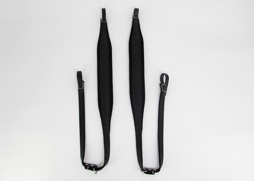 Correas de Acordeon para hombros de lujo Gabbanelli Negras