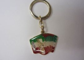 Tricolor Gabbanelli Key Ring
