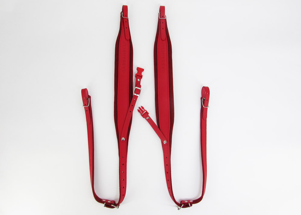 Correas de Hombros De Lujo Gabbanelli con sujetador de espalda ROJAS