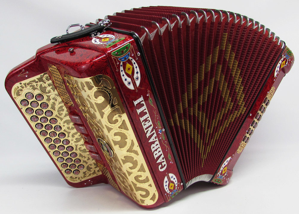 Gabbanelli M400 Imperial Red Gabbanelli Accordions