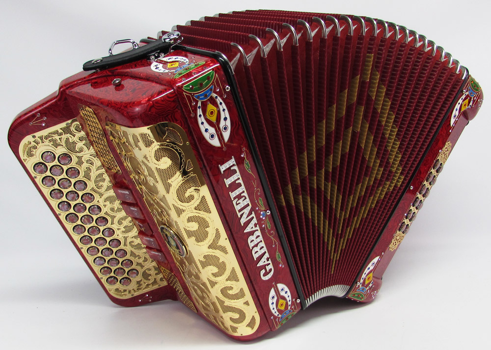 Gabbanelli M400 Imperial Red Gabbanelli Accordions