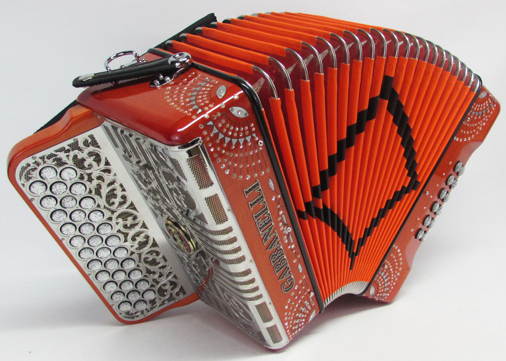 Gabbanelli M101Wood Orange Stain - Gabbanelli Accordions