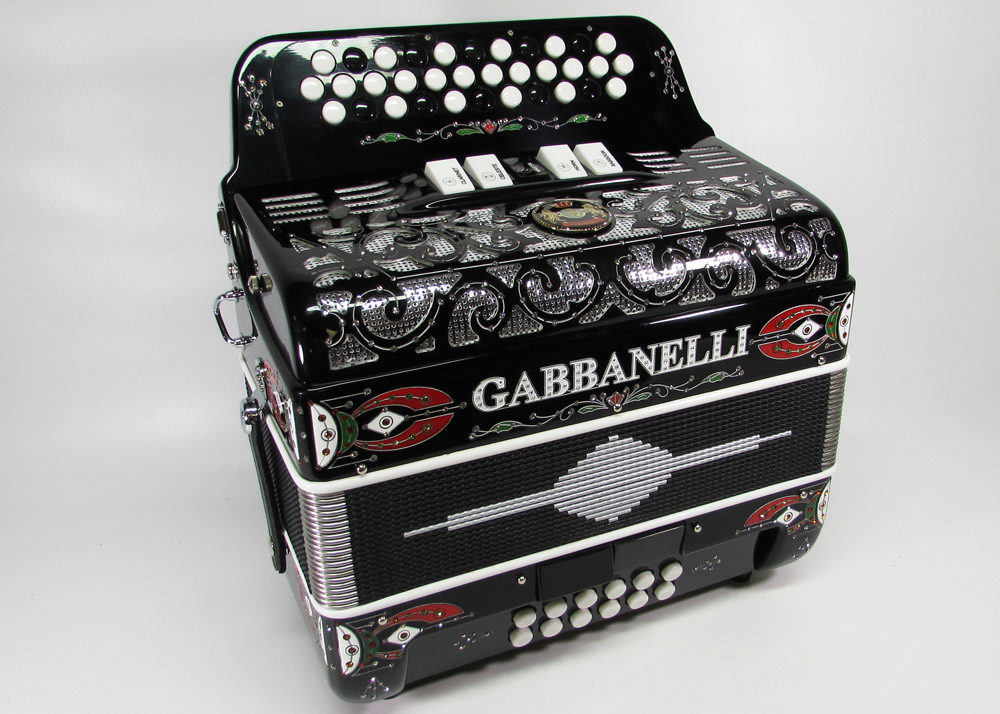 Gabbanelli M400R Black Gabbanelli Accordions