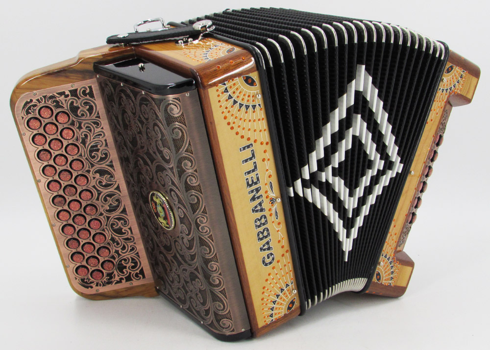 Gabbanelli M101 Olivewood Gabbanelli Accordions