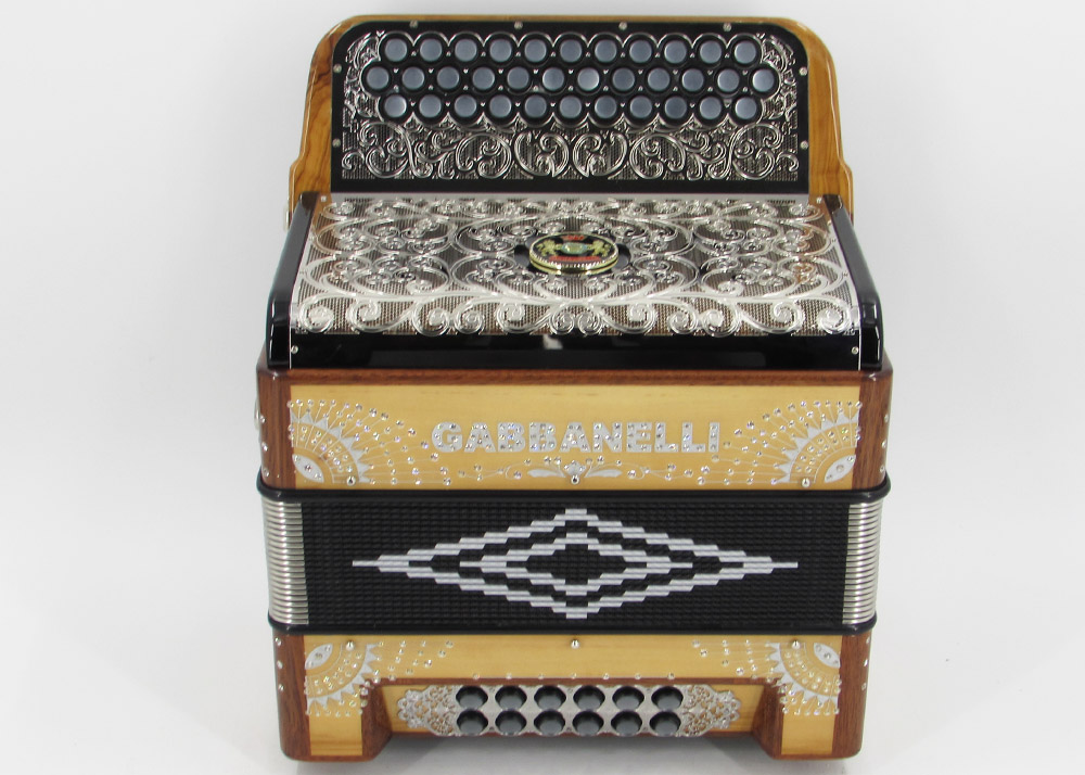 Gabbanelli M101 Olivewood Gabbanelli Accordions