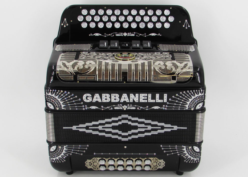 Gabbanelli M400R Black Gabbanelli Accordions