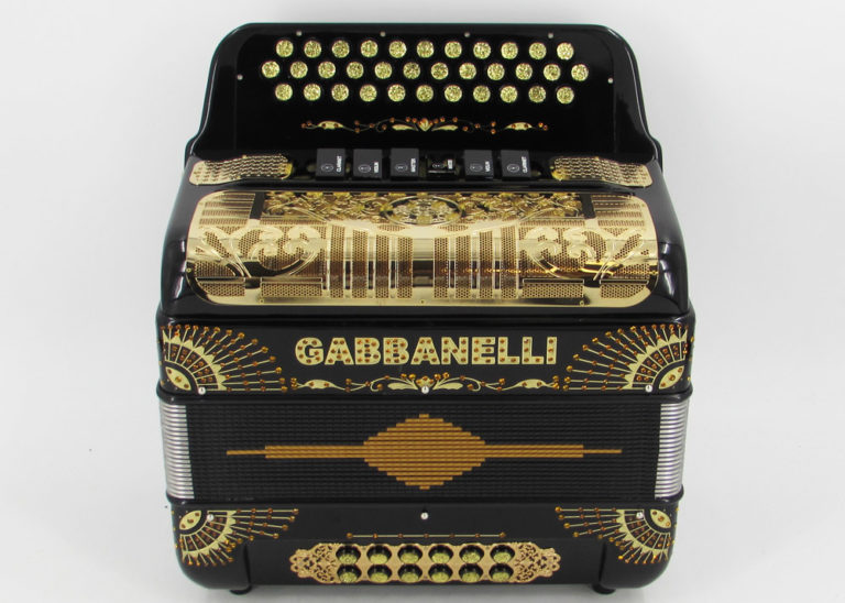 Gabbanelli M2Tone Compact Black Gabbanelli Accordions
