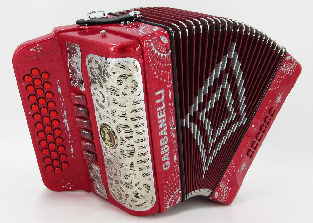 Gabbanelli M2Tone Vintage Red Gabbanelli Accordions