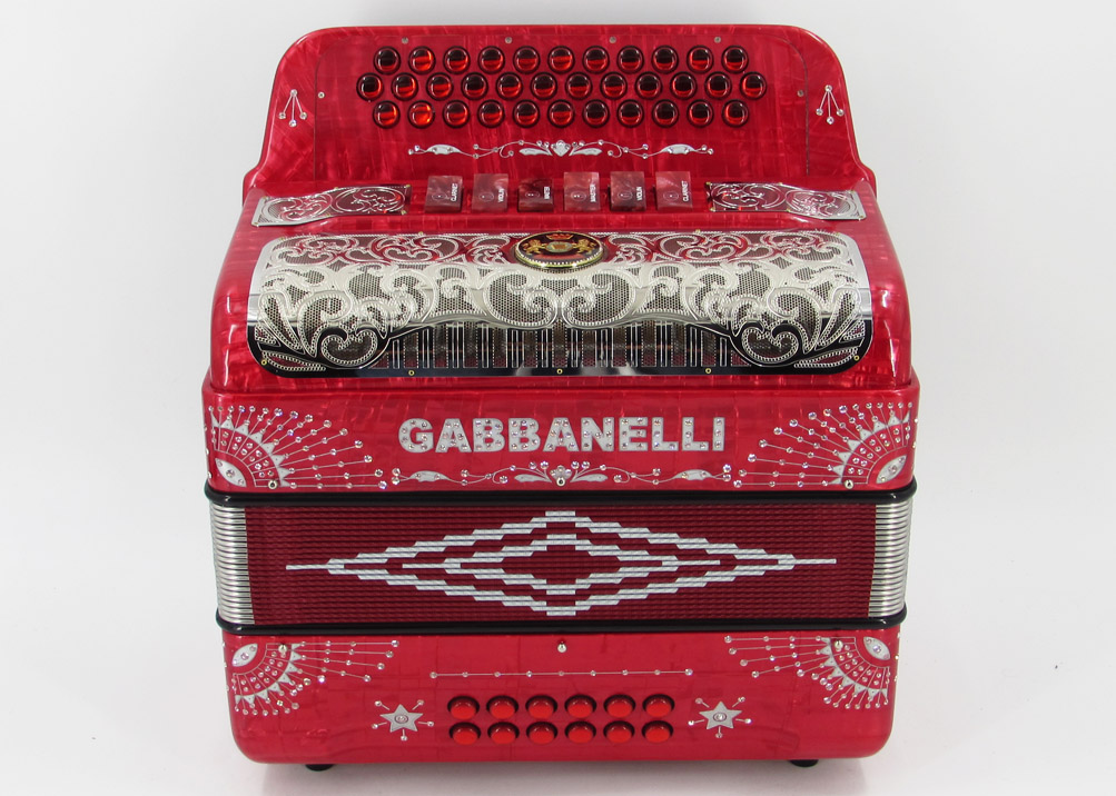 Gabbanelli M2Tone Vintage Red Gabbanelli Accordions