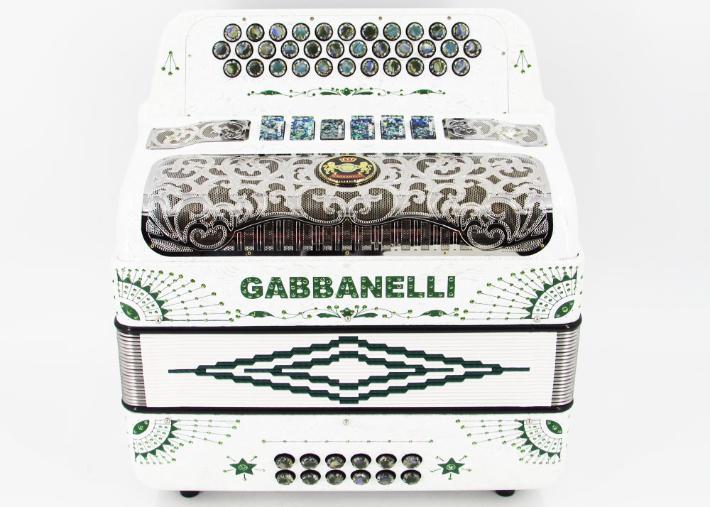 Gabbanelli M2Tone Artic White Gabbanelli Accordions