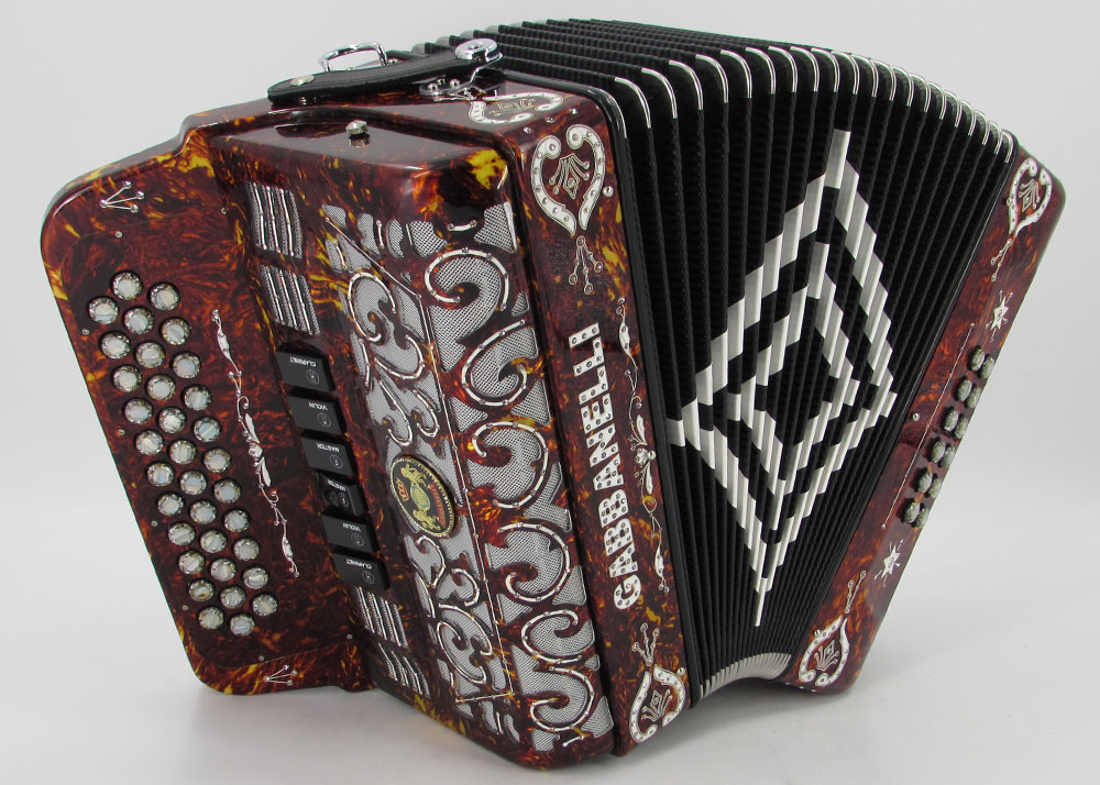 Gabbanelli M2Tone Tortoiseshell Gabbanelli Accordions