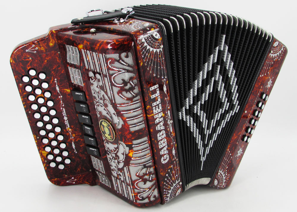 Gabbanelli M2Tone Tortoiseshell Gabbanelli Accordions