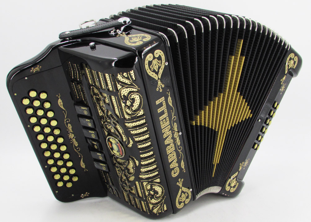 Gabbanelli accordion Two tone EAD/GCF