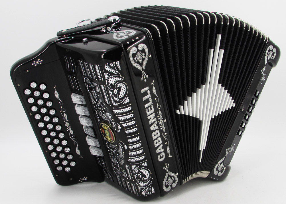 Gabbanelli M2Tone Black Gabbanelli Accordions