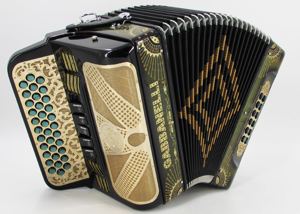 Gabbanelli M400R Solid Wood Green STN