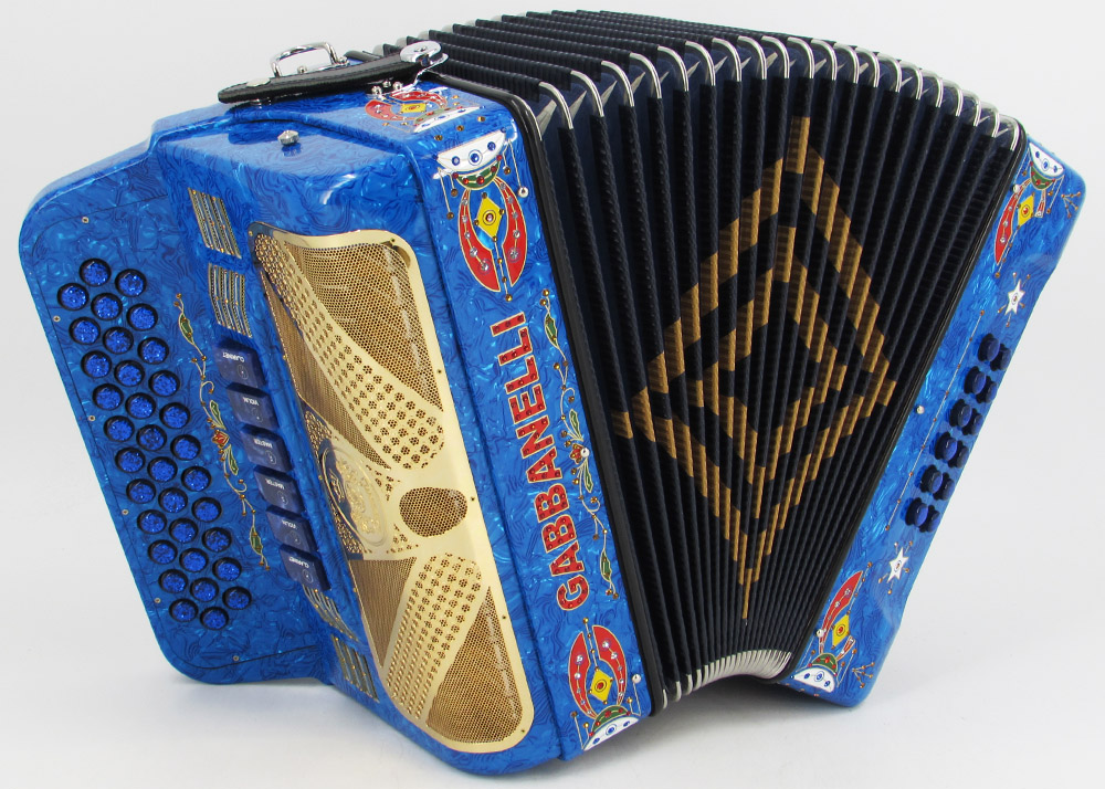 Gabbanelli M2Tone Compact Azure Gabbanelli Accordions