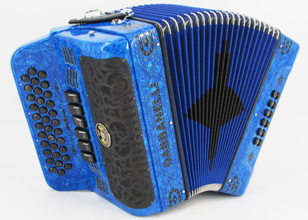 Gabbanelli M2Tono Compacto Azul Azure Gabbanelli Accordions
