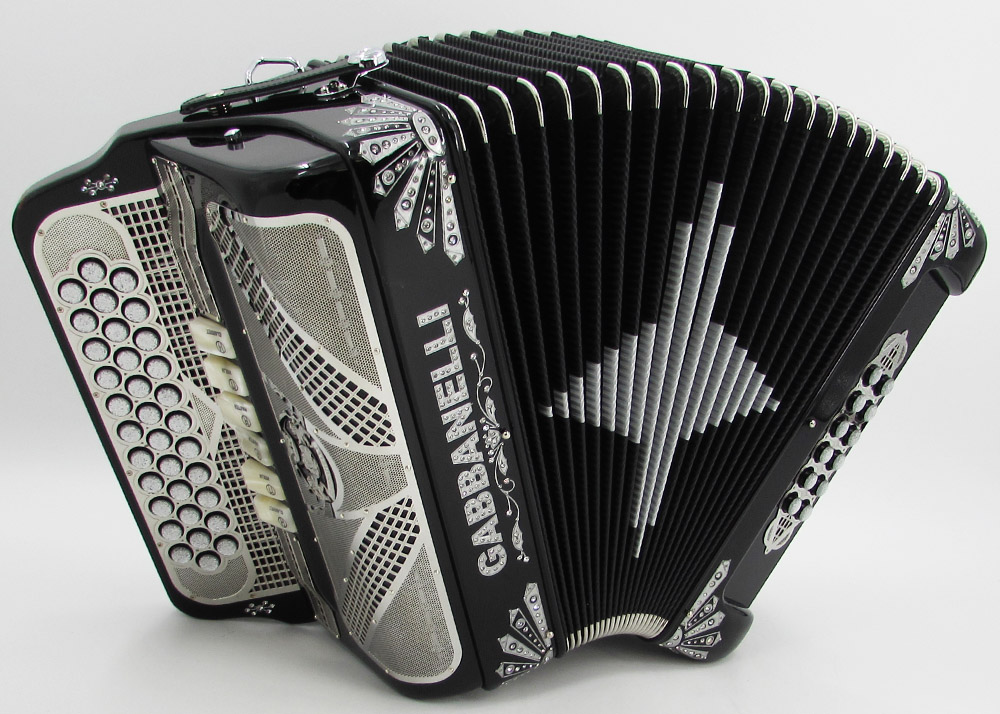 Gabbanelli M2Tone Black Gabbanelli Accordions