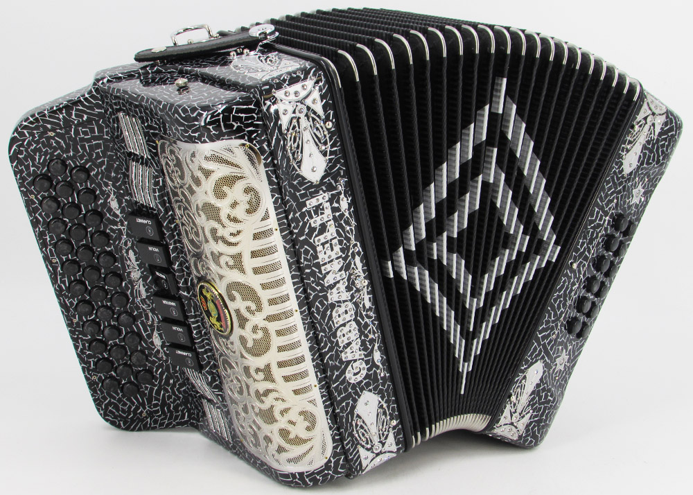 Gabbanelli M2Tono Compacto Jaguar Negro Gabbanelli Accordions