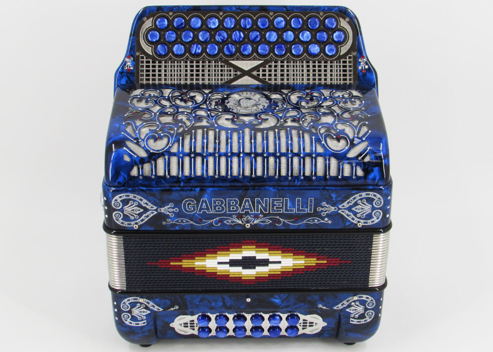 Gabbanelli M101 Blue Pearl Gabbanelli Accordions