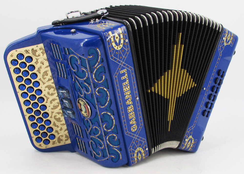 Gabbanelli M103 Cobalt Blue Gabbanelli Accordions