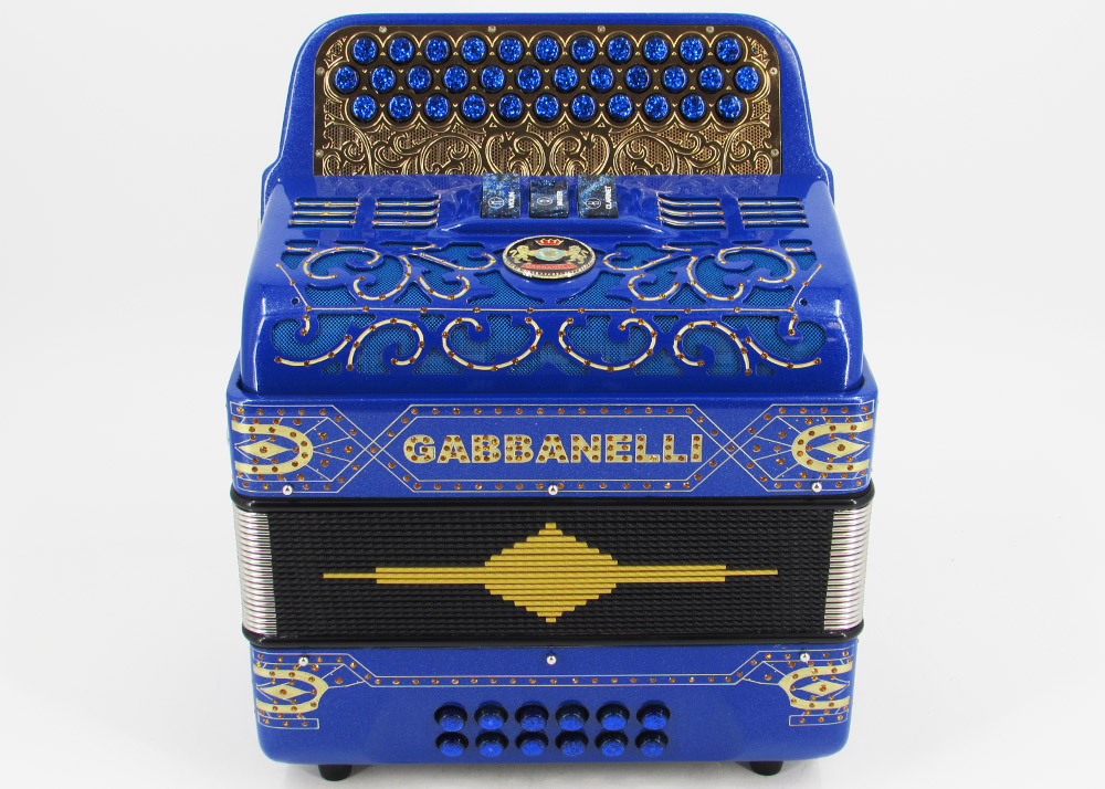 Gabbanelli M103 Cobalt Blue Gabbanelli Accordions