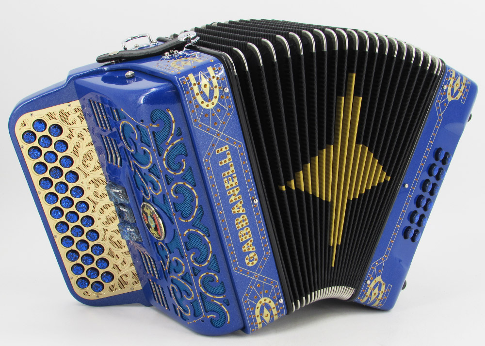 Gabbanelli M103 Cobalt Blue Gabbanelli Accordions