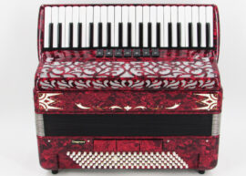 Norteño Brand Accordion 41k 120Bass-Name Customization Option