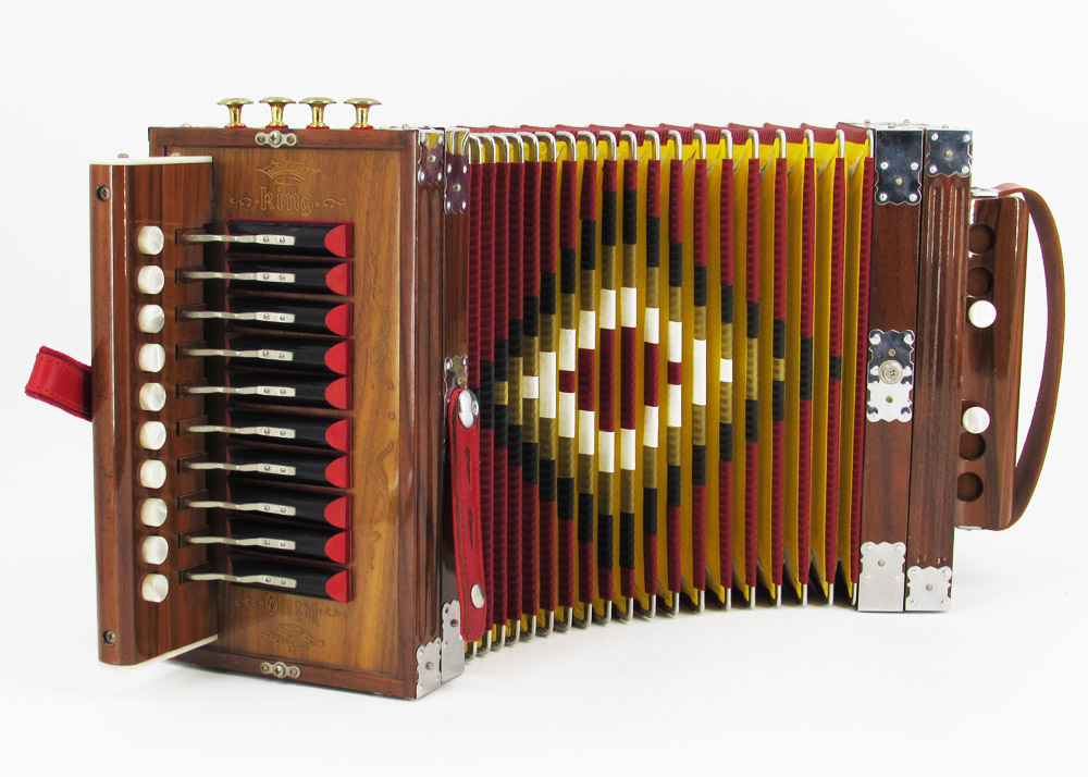 Cajun King Accordion - Gabbanelli Accordions