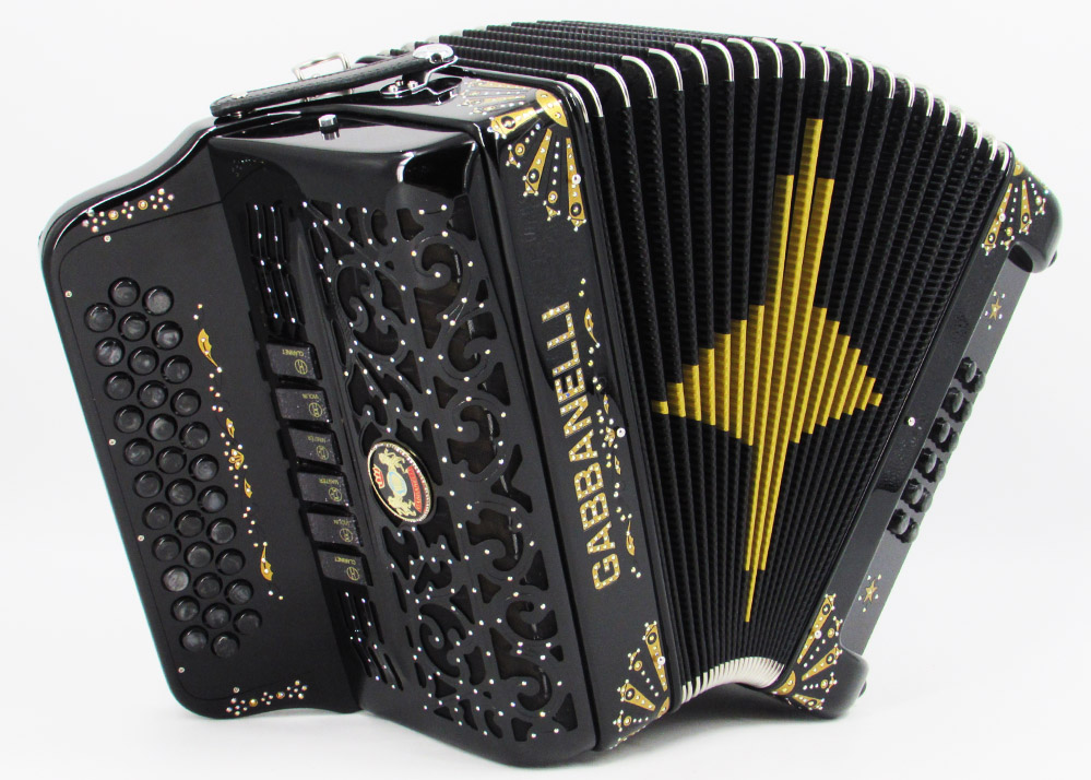 Gabbanelli M2Tone Black Gabbanelli Accordions