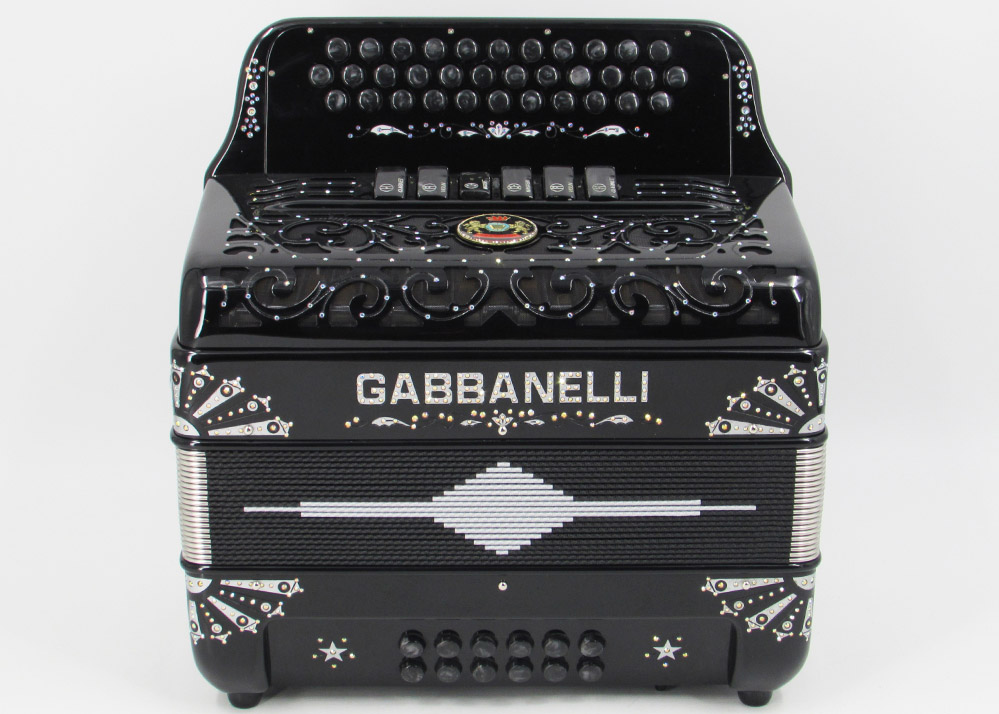 Gabbanelli M2Tone Black Gabbanelli Accordions