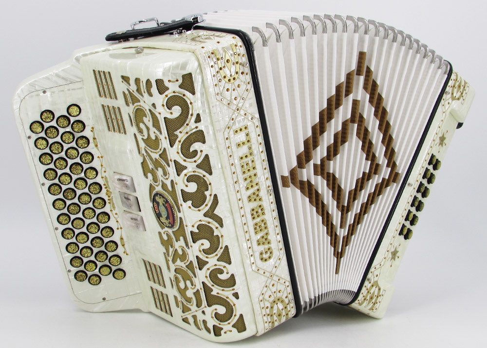 Gabbanelli M463 Vintage White Gabbanelli Accordions