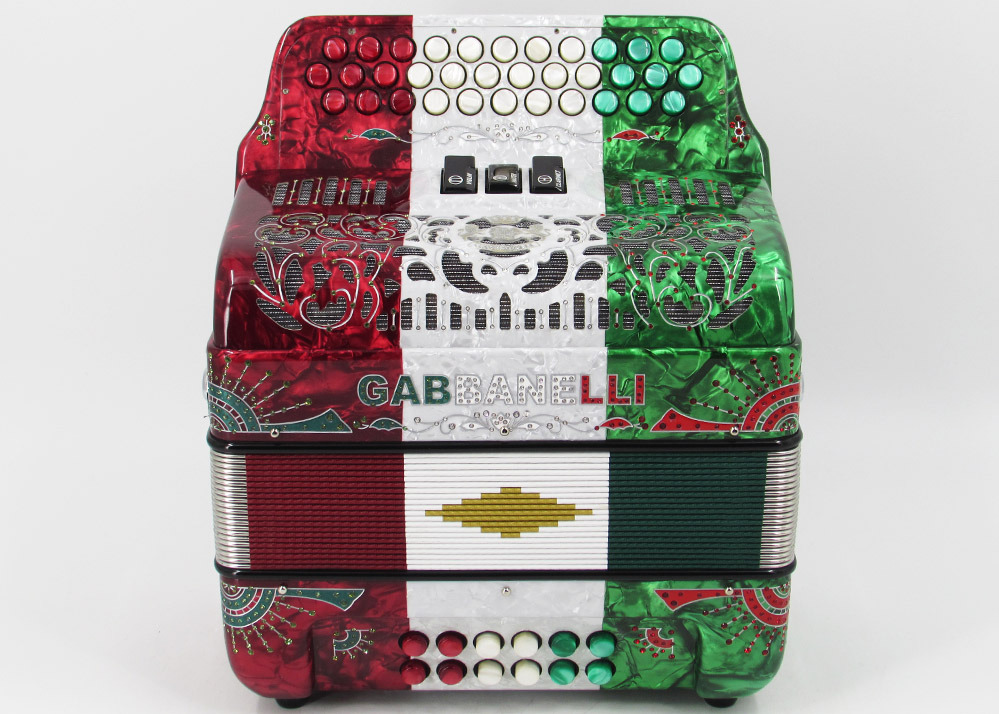 Gabbanelli M103 Rojo Blanco Verde - Image 2