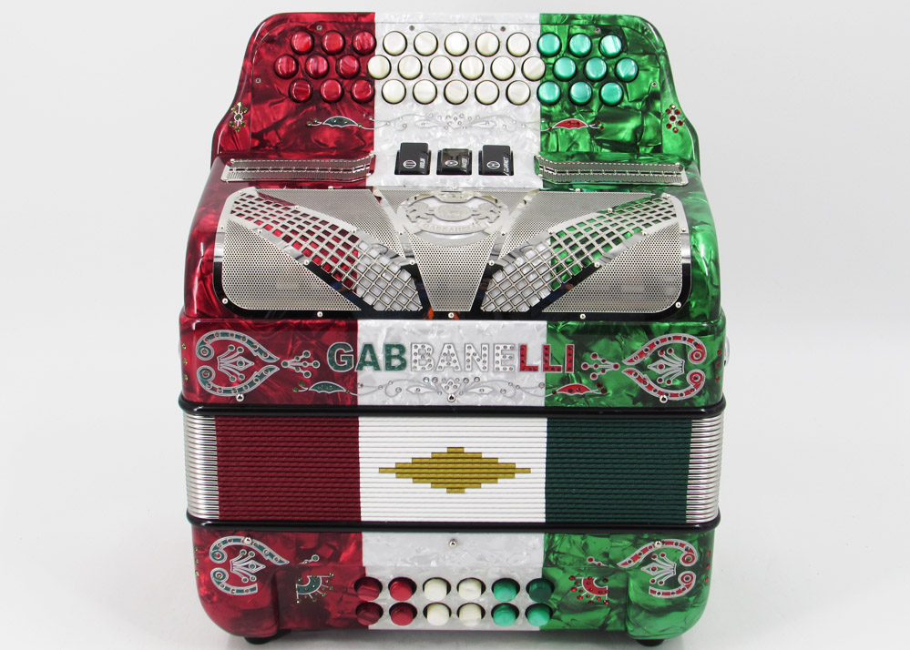 Gabbanelli M103 Red White Green - Image 2