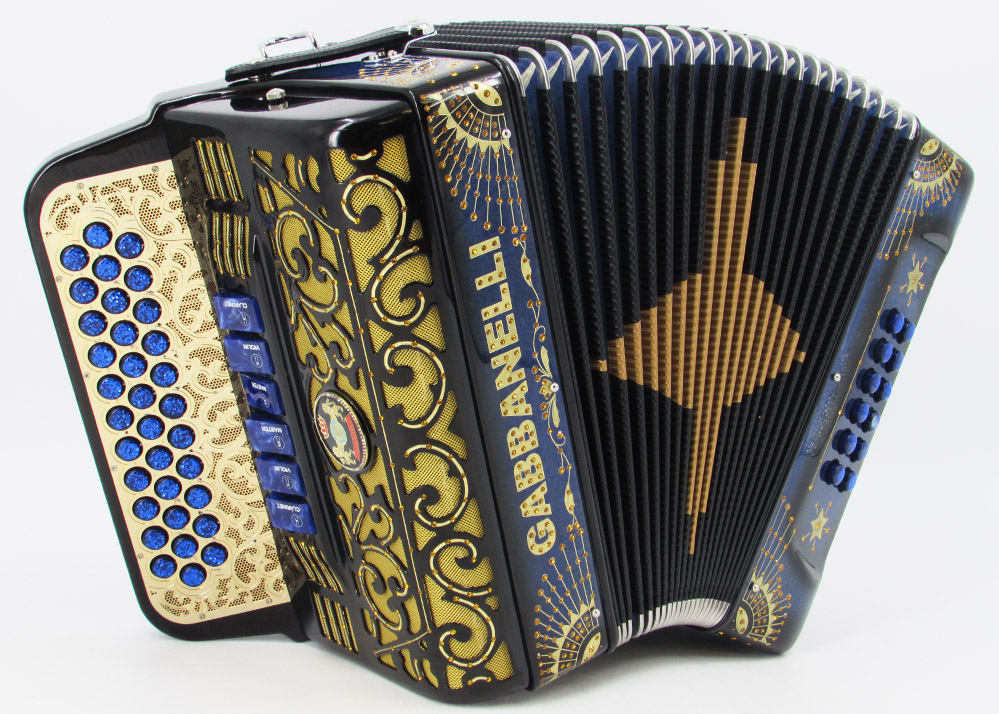 Gabbanelli M2Tone Compact Solid Wood Blue Stain