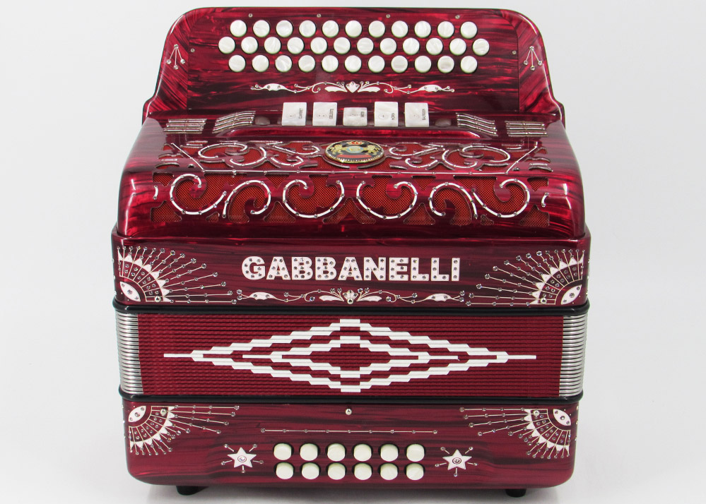 Gabbanelli M400 Ruby - Gabbanelli Accordions