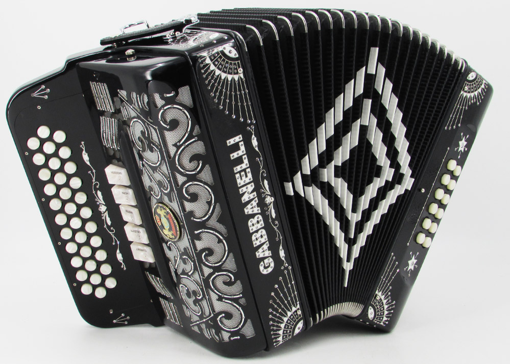 Gabbanelli M400 Black Gabbanelli Accordions