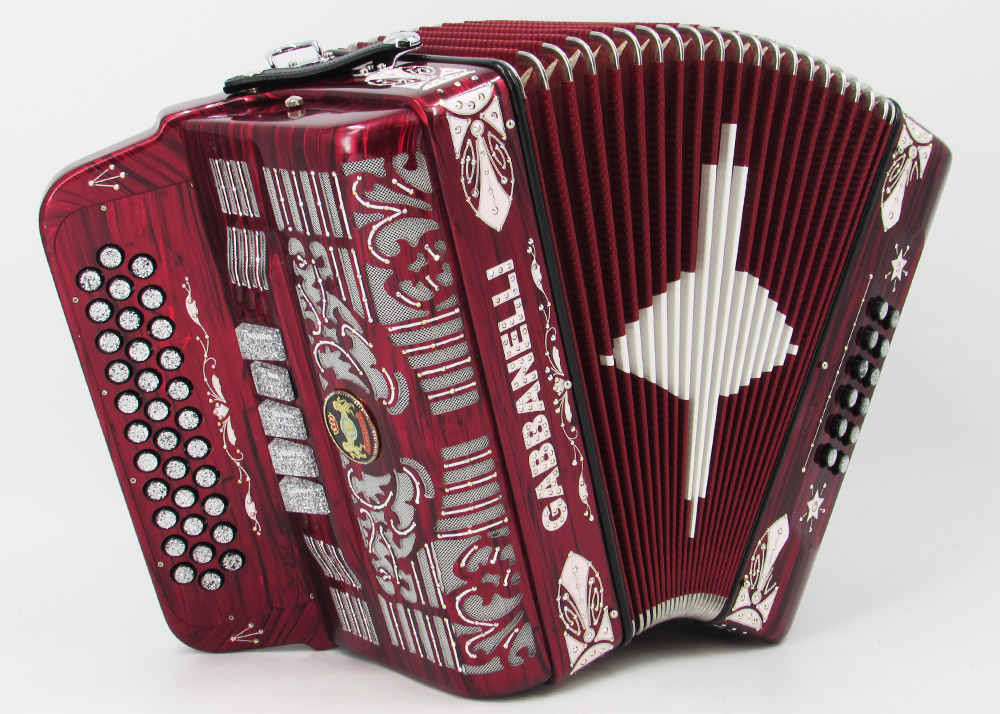 Gabbanelli M400 Ruby Gabbanelli Accordions