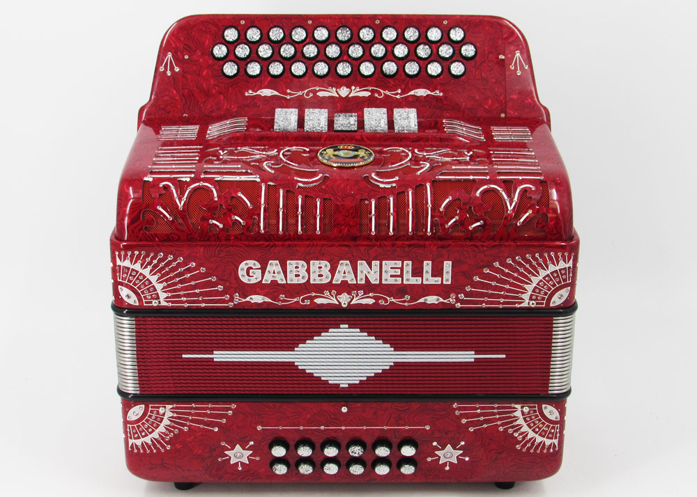 Gabbanelli M400 Imperial Red Gabbanelli Accordions