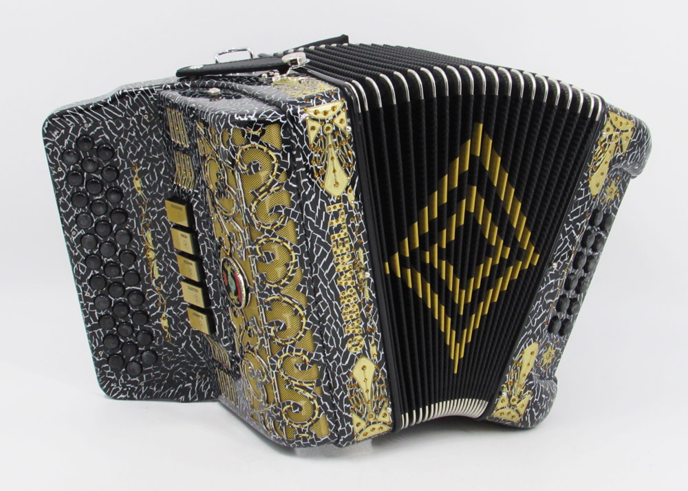 Gabbanelli M5R Super Compacto Jaguar Negro Gabbanelli Accordions