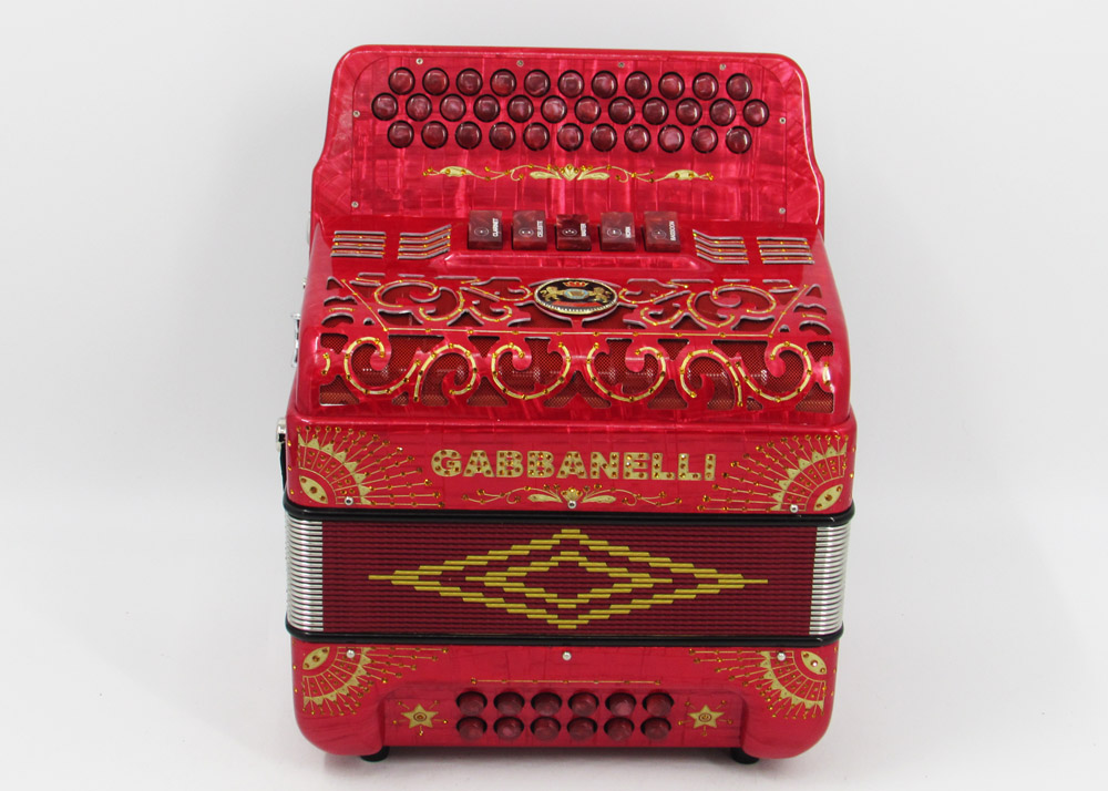 Gabbanelli M5R Super Compact Vintage Red Gabbanelli Accordions