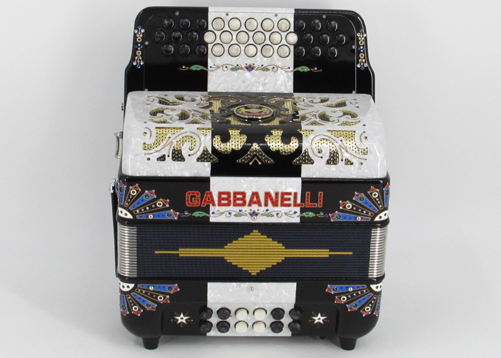 Gabbanelli M101 Black & White Checkered - Image 2