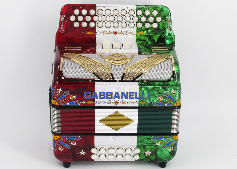 Gabbanelli M103 Red White Green - Image 2