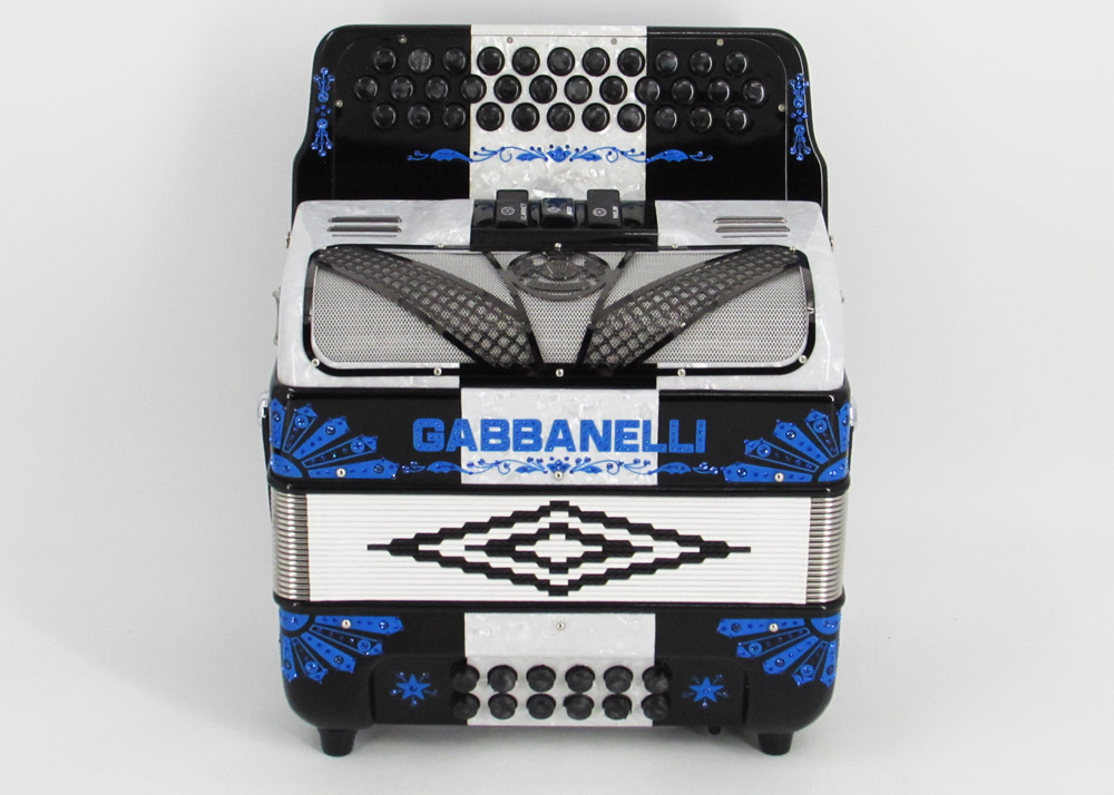 Gabbanelli M103 Black & White Checkered - Image 2