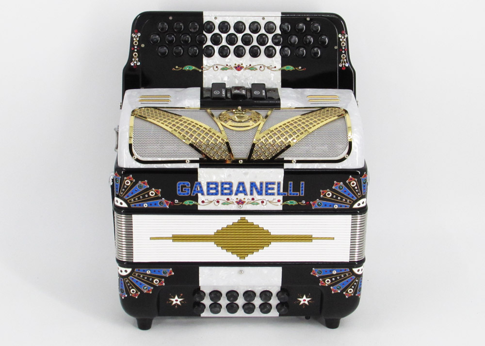 Gabbanelli M103 Black & White Checkered - Image 2