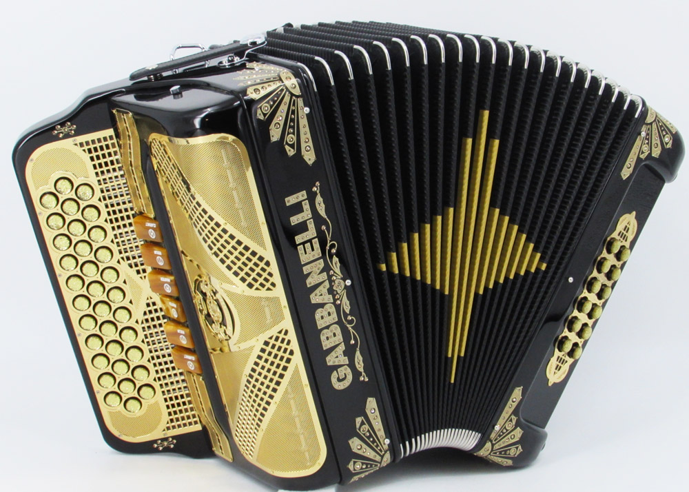 Gabbanelli M2Tone Black Gabbanelli Accordions