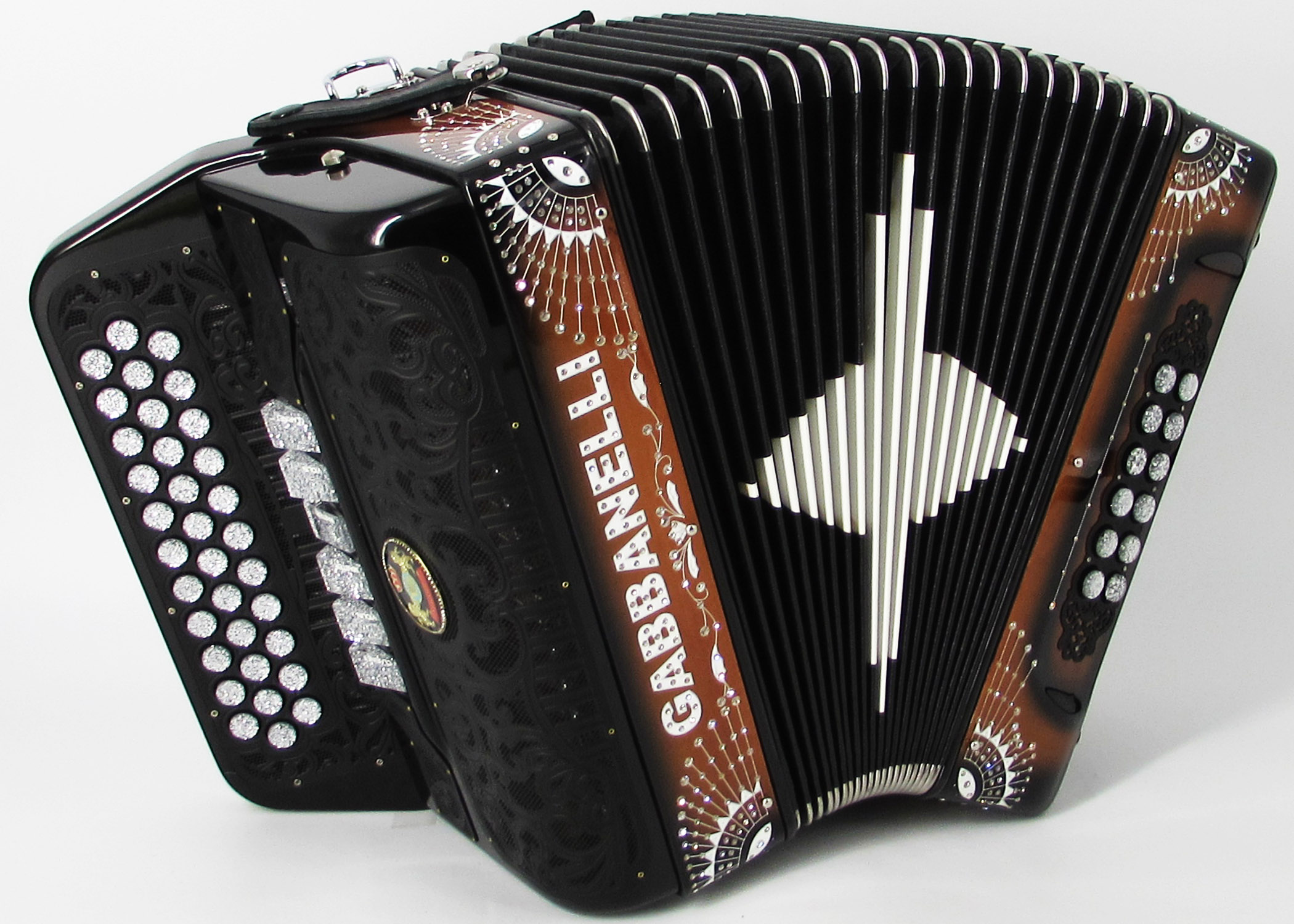 Gabbanelli M2Tone Compact Solid Wood Brown STN Gabbanelli Accordions
