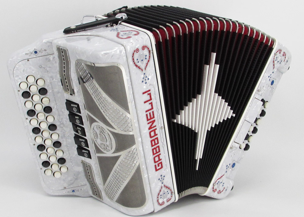 Gabbanelli M400 White Pearl