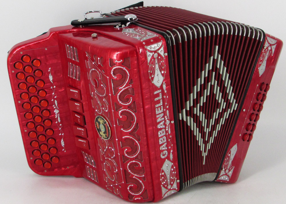 Gabbanelli M5R Super Compacto Rojo Selecto Gabbanelli Accordions