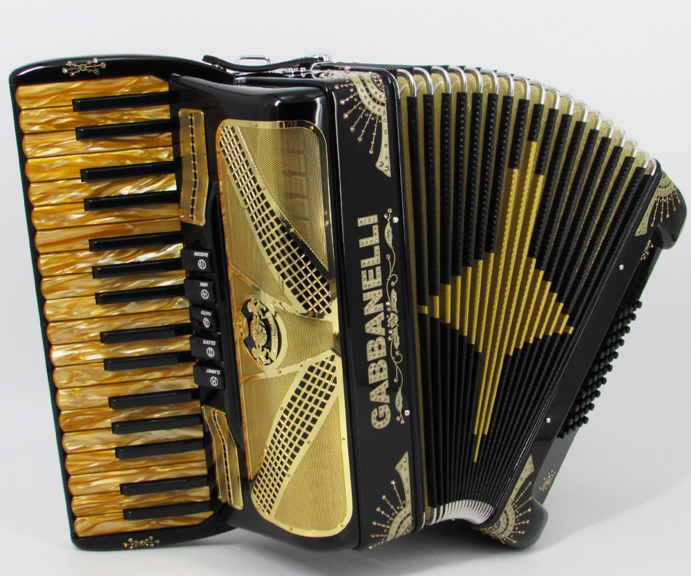 Gabbanelli M34K Black Gabbanelli Accordions